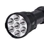 Multifunctional Rechargeable LED - COB Lamp Beads Colourful Flashlight (1200mAh Battery - USB Cable)