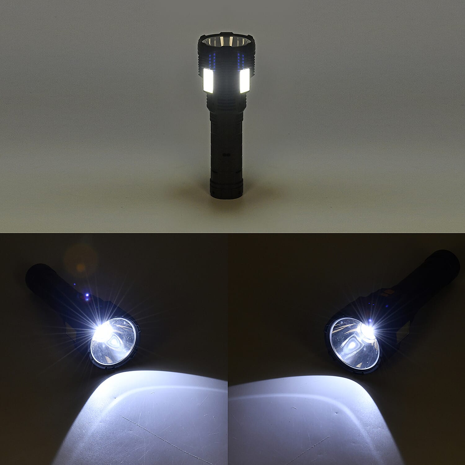 Flashlights and Torchlight One Size- Black & Black