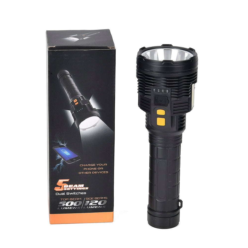 Flashlights and Torchlight One Size- Black & Black