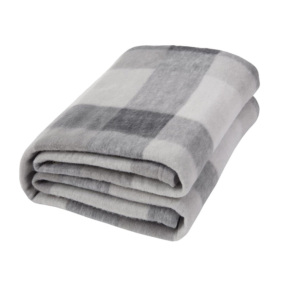 Fleece Blanket (Size 120x150 cm) - Grey