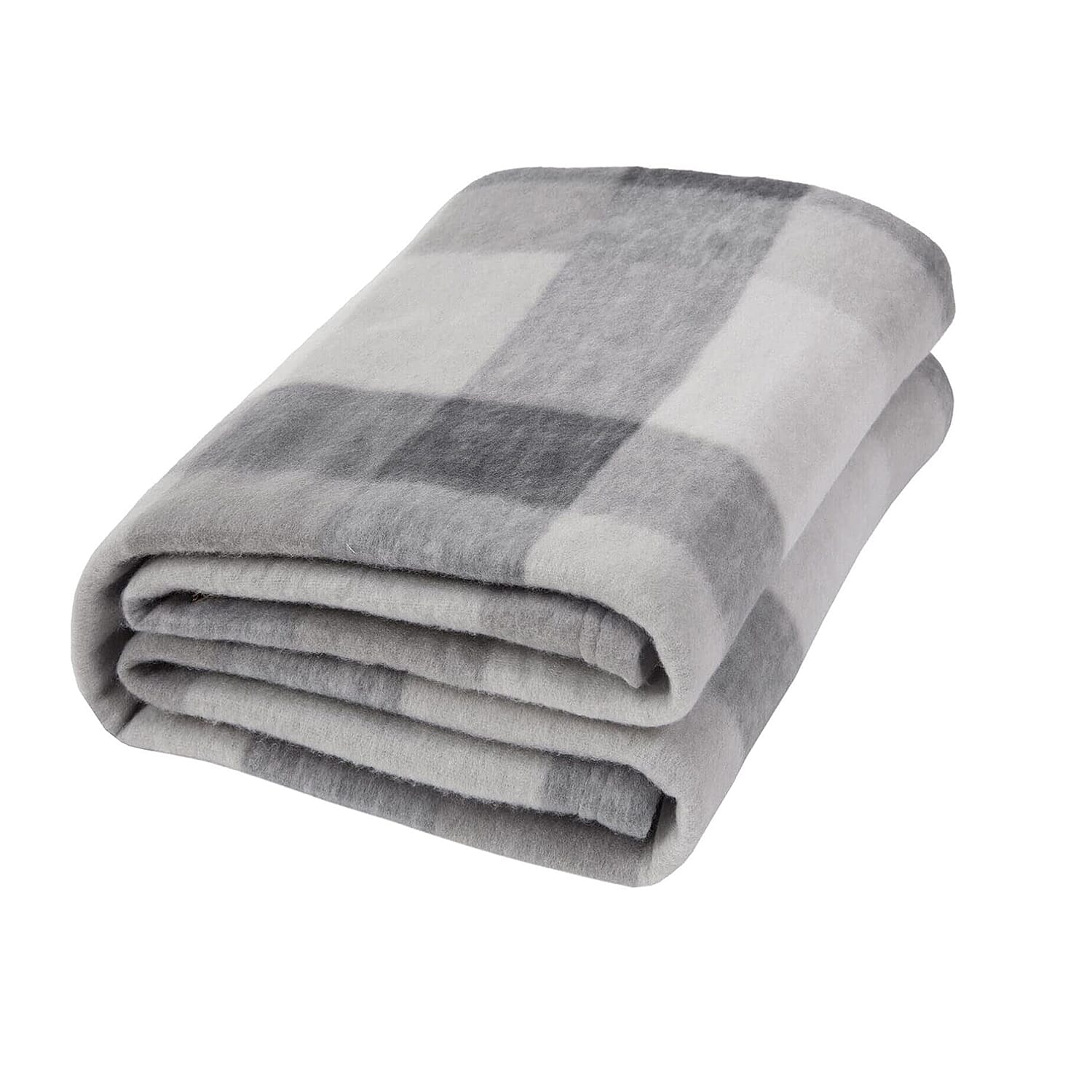 Fleece Blanket (Size 120x150 cm) - Grey
