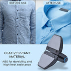 Compact Powerful Foldable Iron (Size 13x8cm) with 6 Heat Settings