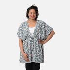 Summer Kaftan  (One Size) - Light Blue