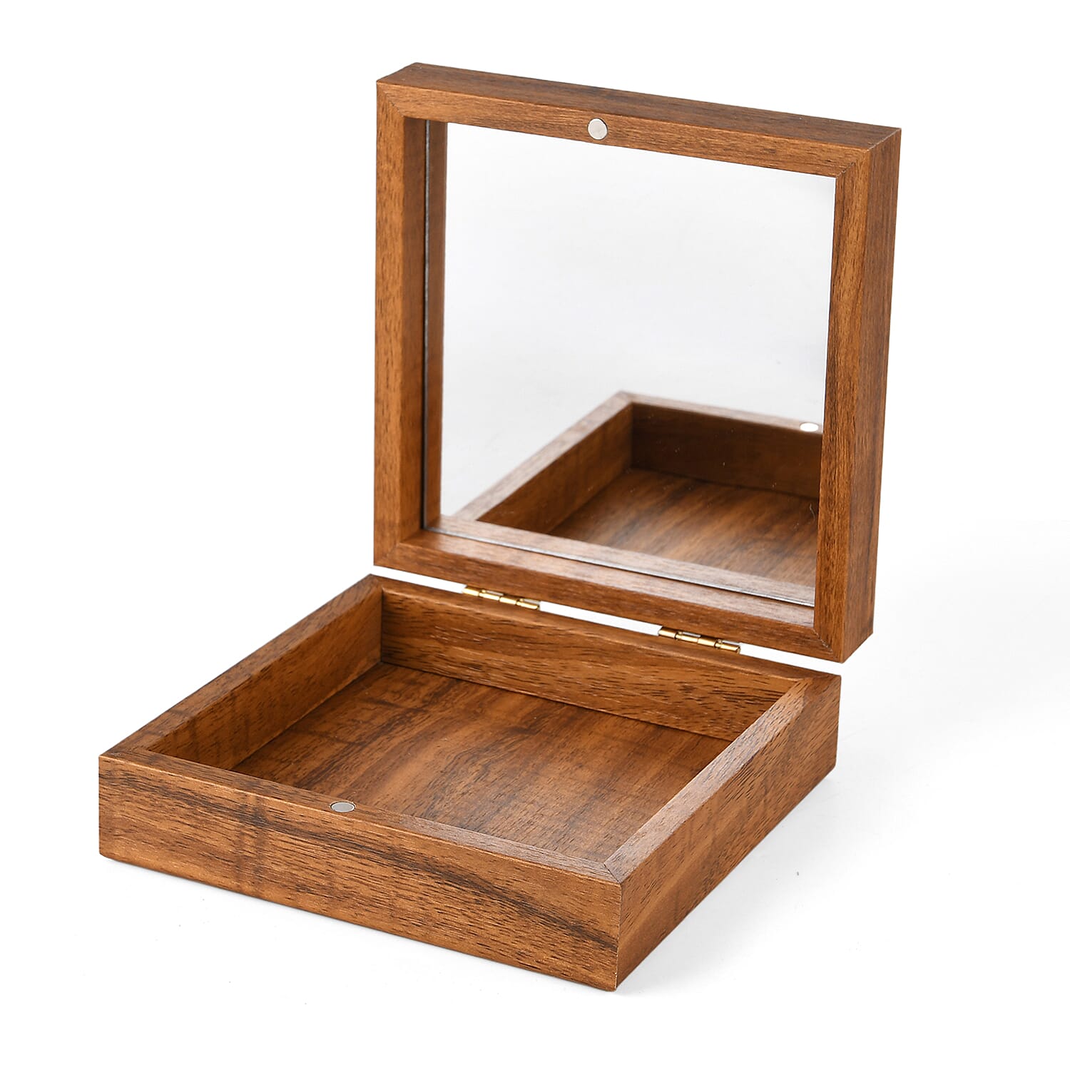 Floral Storage Box (Size 23x15x6 cm) - Multi Color & Brown
