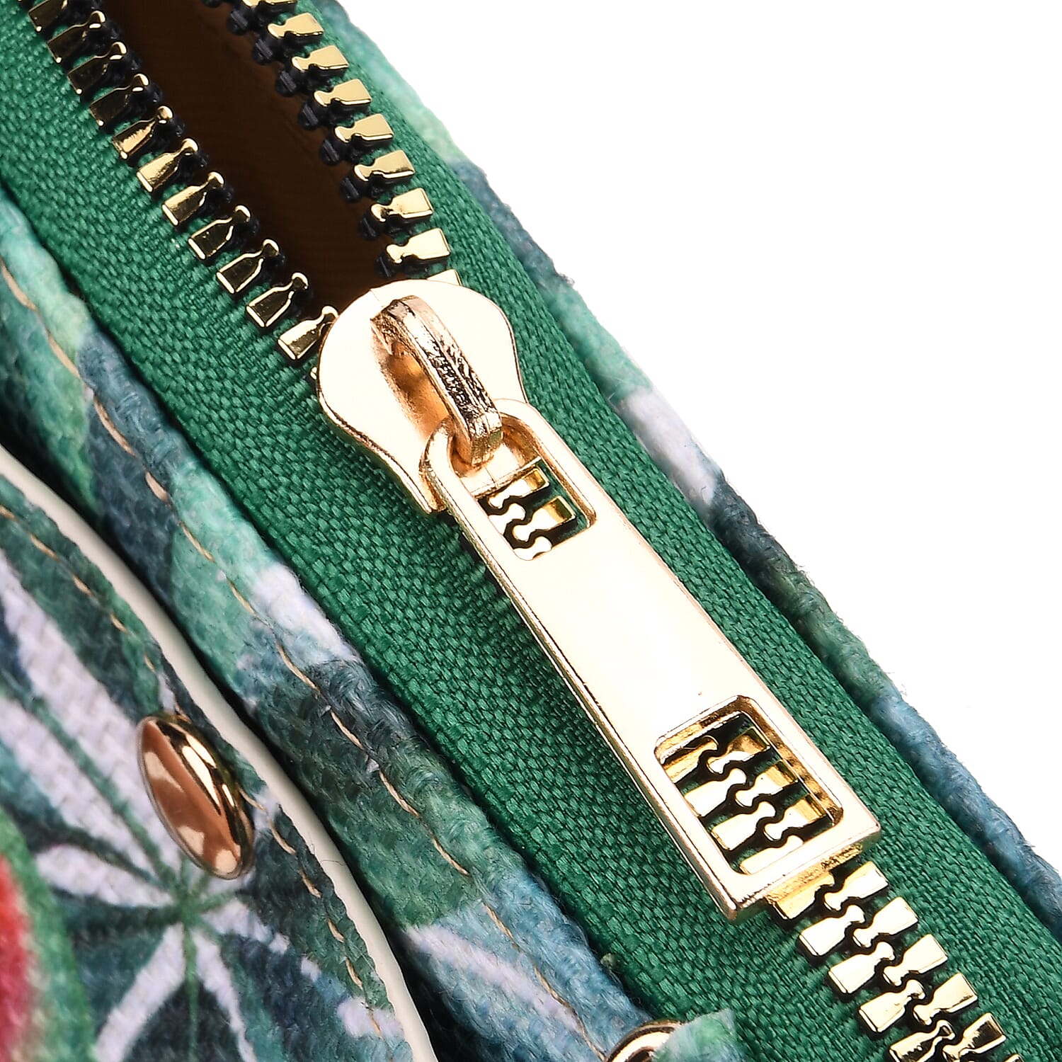 2 Piece Set - Tropical Pattern Tote Bag and Crossbody Bag
