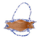 2 Piece Set - Blue Tote Bag and Crossbody Bag
