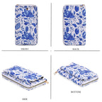 2 Piece Set - Blue Tote Bag and Crossbody Bag