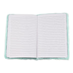 Fluffy Cover 3D Cat Pattern Notebook (80 Pages) - Light Blue