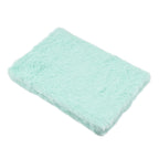 Fluffy Cover 3D Cat Pattern Notebook (80 Pages) - Light Blue