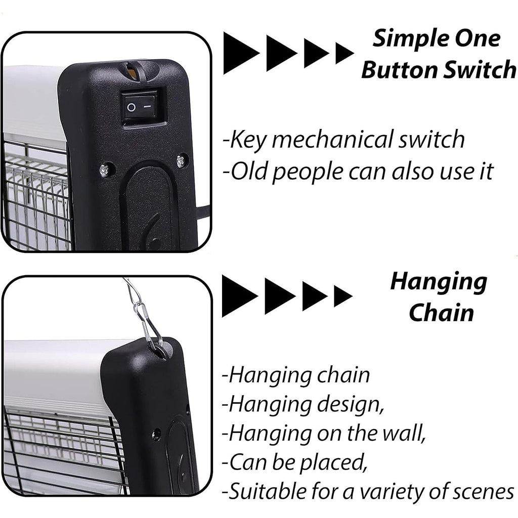Fly - Insect Zapper - UV Light Attract to Zap Flying Insects Bug Zapper