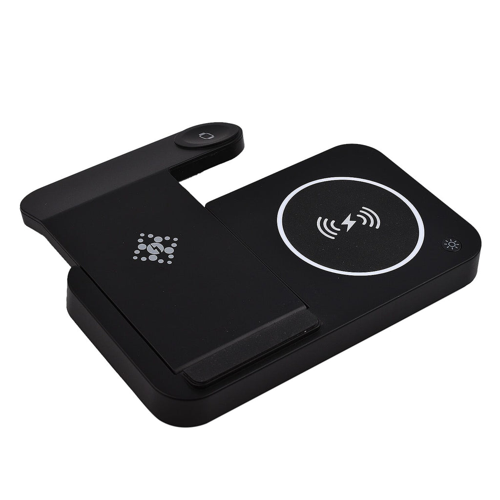 Foldable 4 in 1 Wireless Charger - Black
