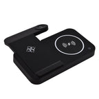 Foldable 4 in 1 Wireless Charger - Black