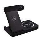Foldable 4 in 1 Wireless Charger - Black