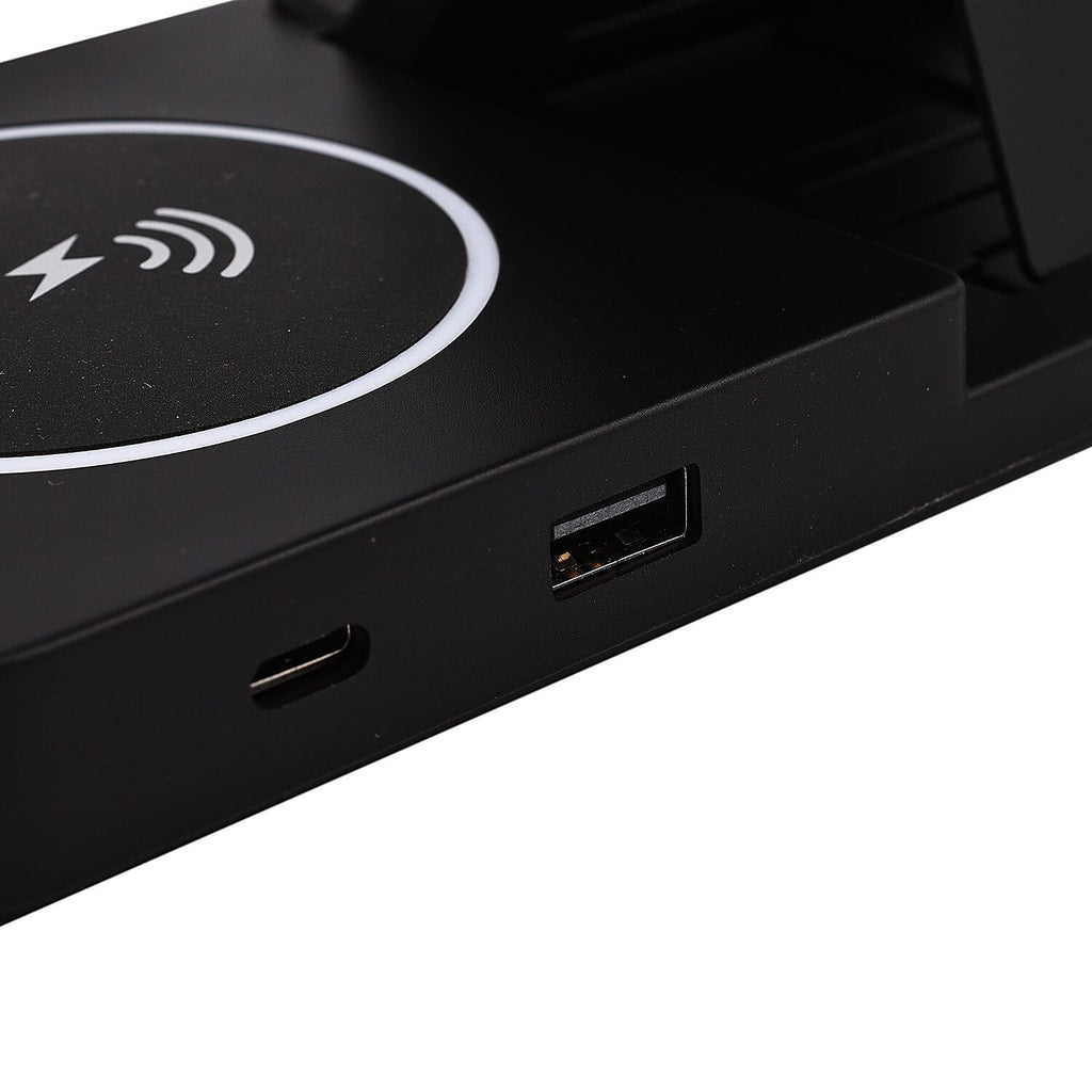 Foldable 4 in 1 Wireless Charger - Black