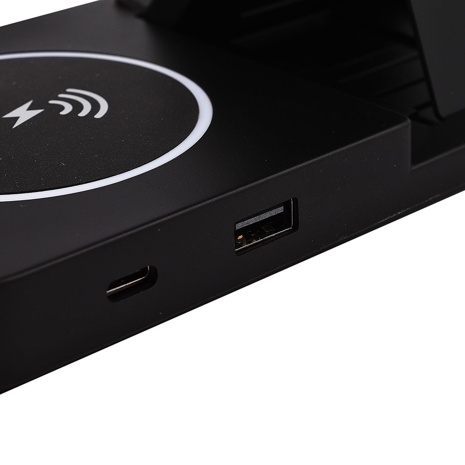 Foldable 4 in 1 Wireless Charger - Black