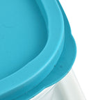 6 Food Storage Boxes with Lids 3L to 0.2L