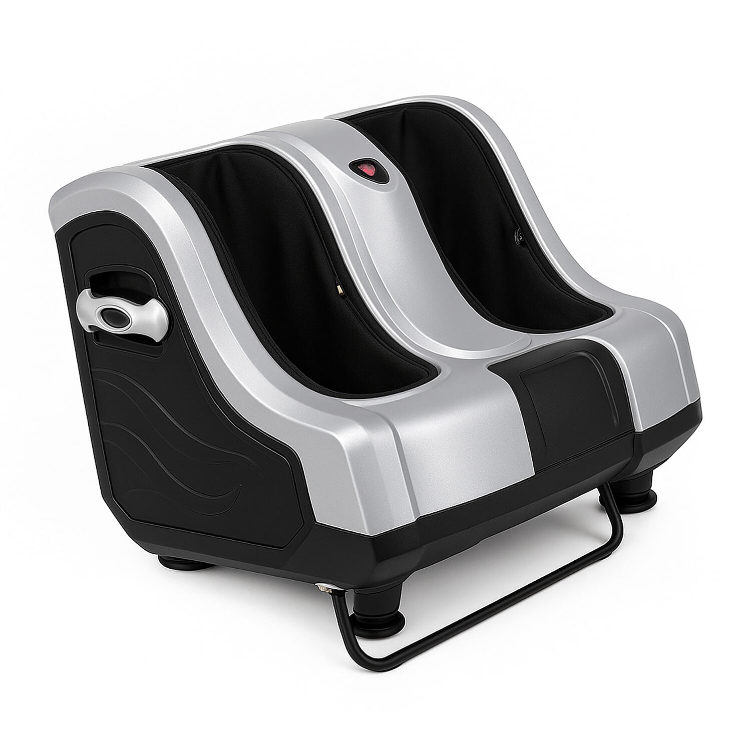 Shiatsu Foot and Leg Massager - 3 adjustable speeds and kneadling Heating Function - Black