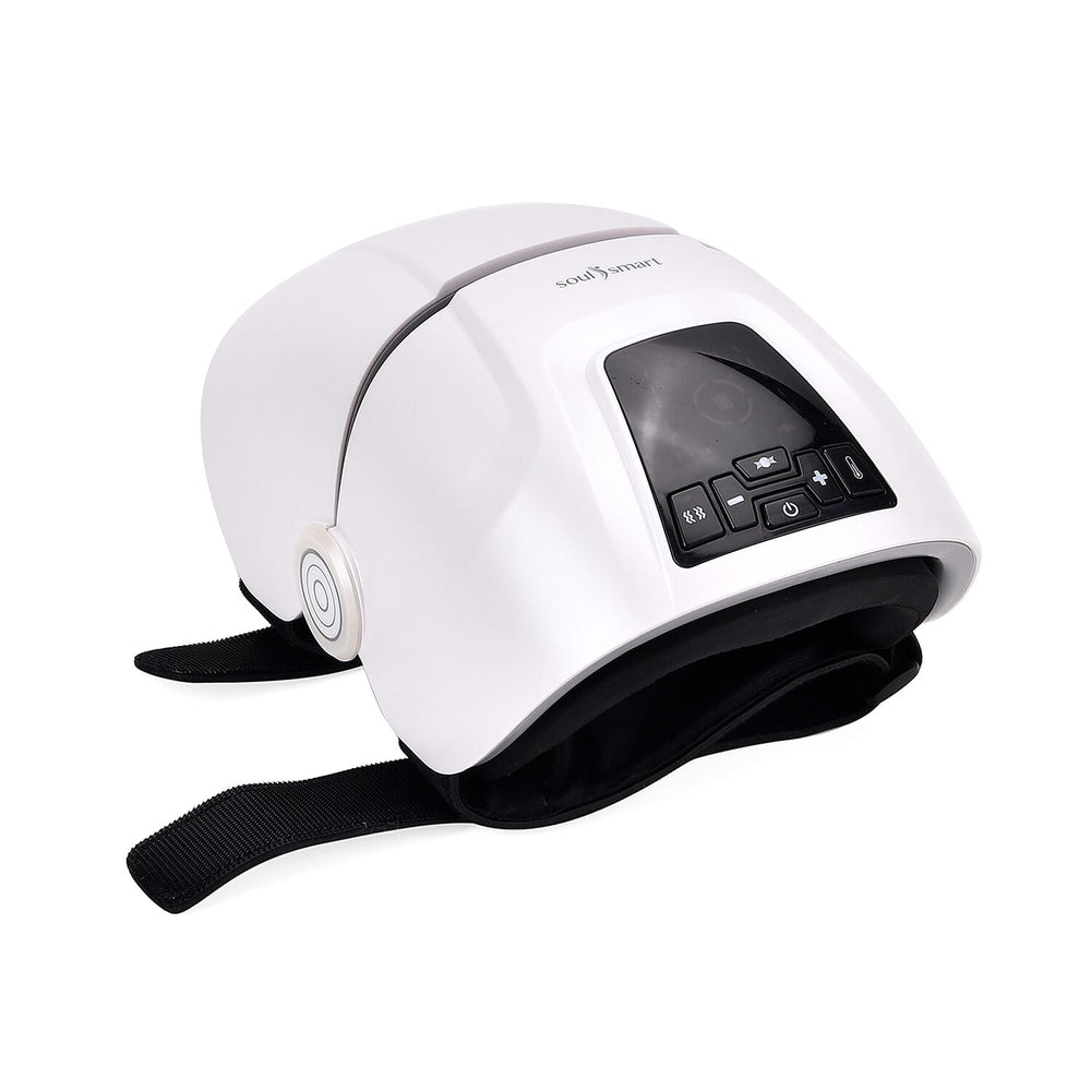 Soulsmart Rechargeable Cordless Knee Joint Massager with Heating, Air Pressure, Vibration & Electrotherapy Function