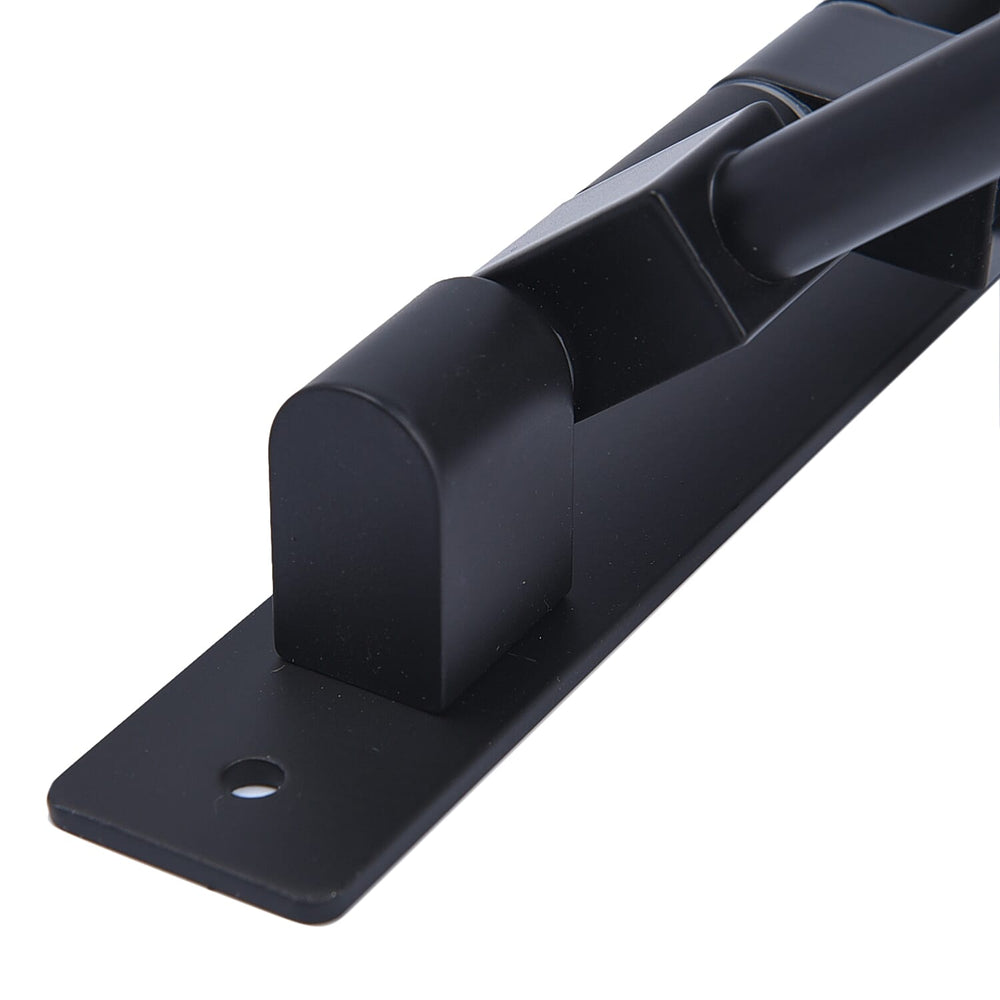 Four Bar Towel Rack with Rod (Size 32x30x30Cm) - Black