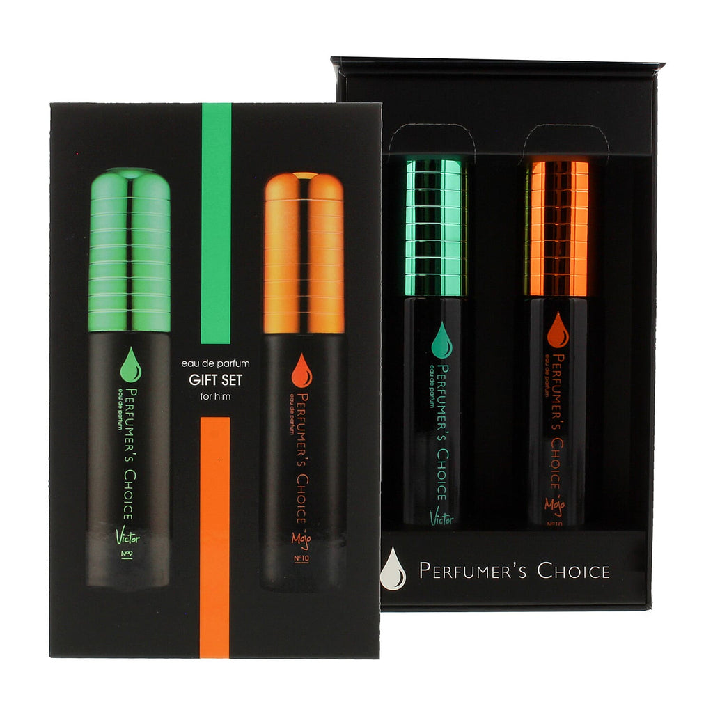 Perfumers Choice Mens EDP - Set of Two  (50ml Victor and 50ml Mojo)