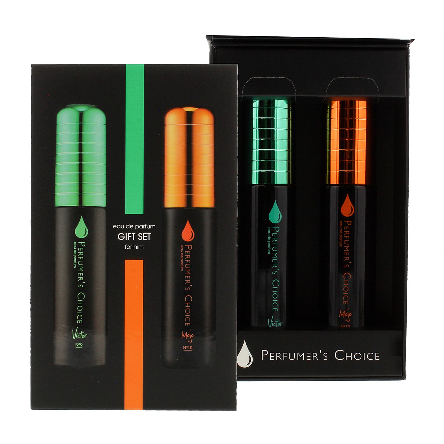 Perfumers Choice Mens EDP - Set of Two  (50ml Victor and 50ml Mojo)