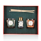 Song of India - Fragrance Gift Set - Reed Diffuser, soothing candles and a personalized message card