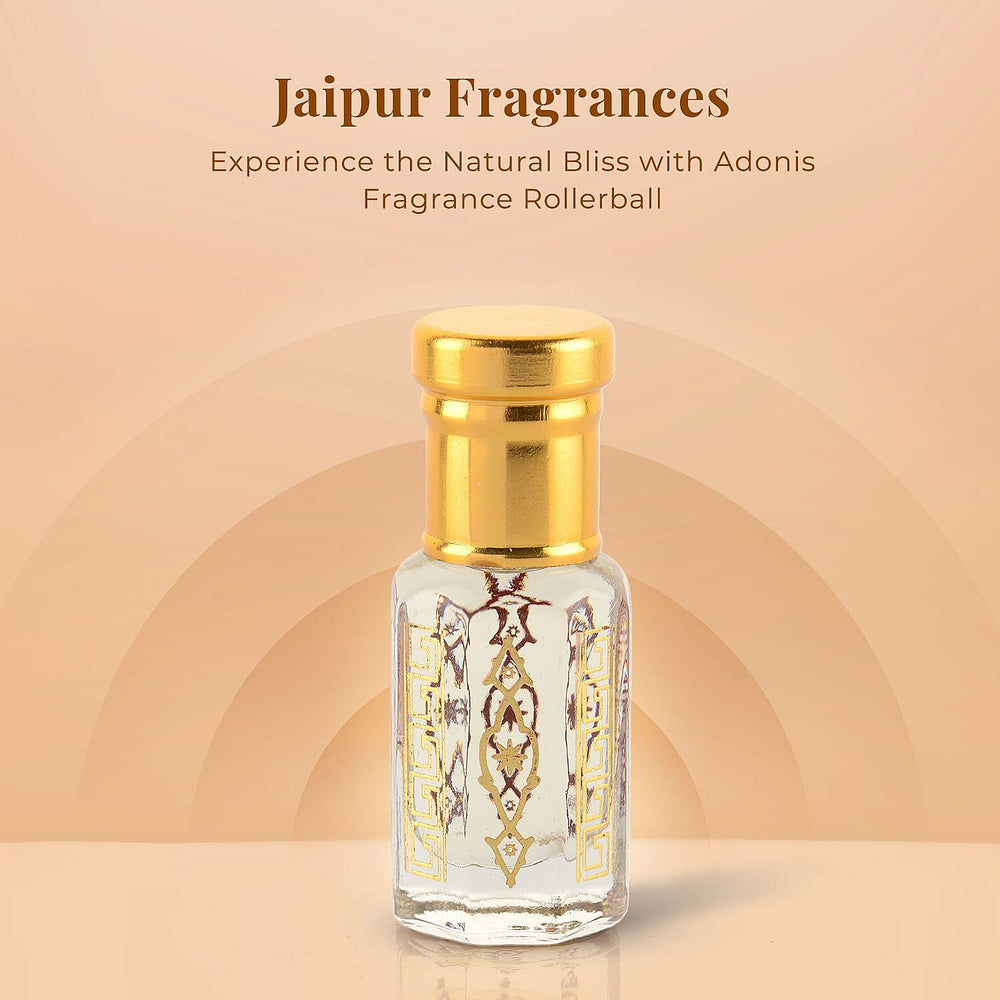 Jaipur Fragrance- 100% Natural Concentrated Perfume - 5ml (Adonis)