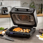 8 in 1 Multi Functional Health Grill and Air Fryer (1700W) - Black