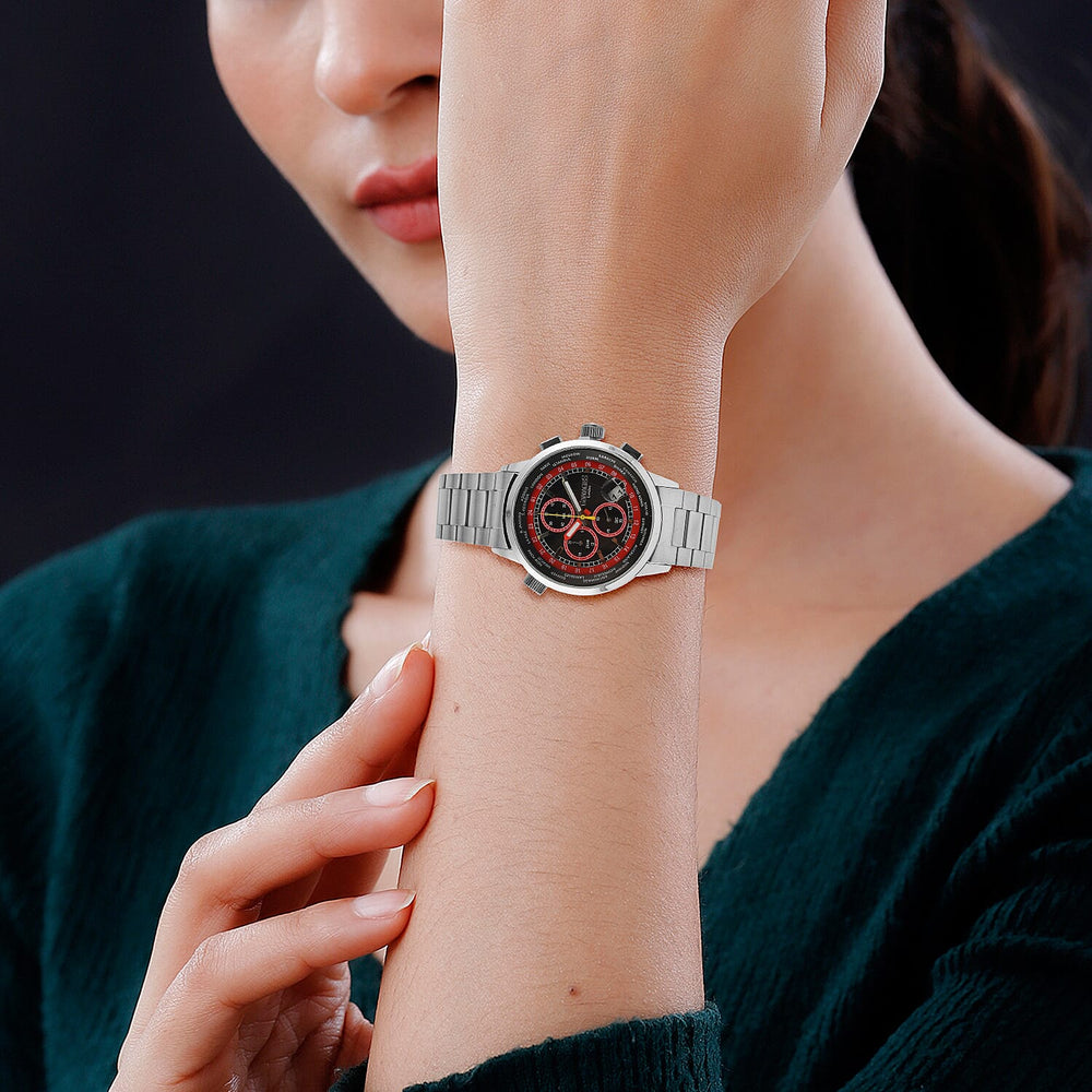 Gamages Of London Limited Edition Lambent Mecha Quartz Watch- Red