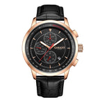 GAMAGES OF LONDON Limited Edition Hand Assembled Bespoke Automatic Black with Rose Gold Tone Dial