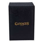 GAMAGES OF LONDON Limited Edition Hand Assembled Conquerer Red Dial Water Resistant Watch in Black Colour Chain Strap
