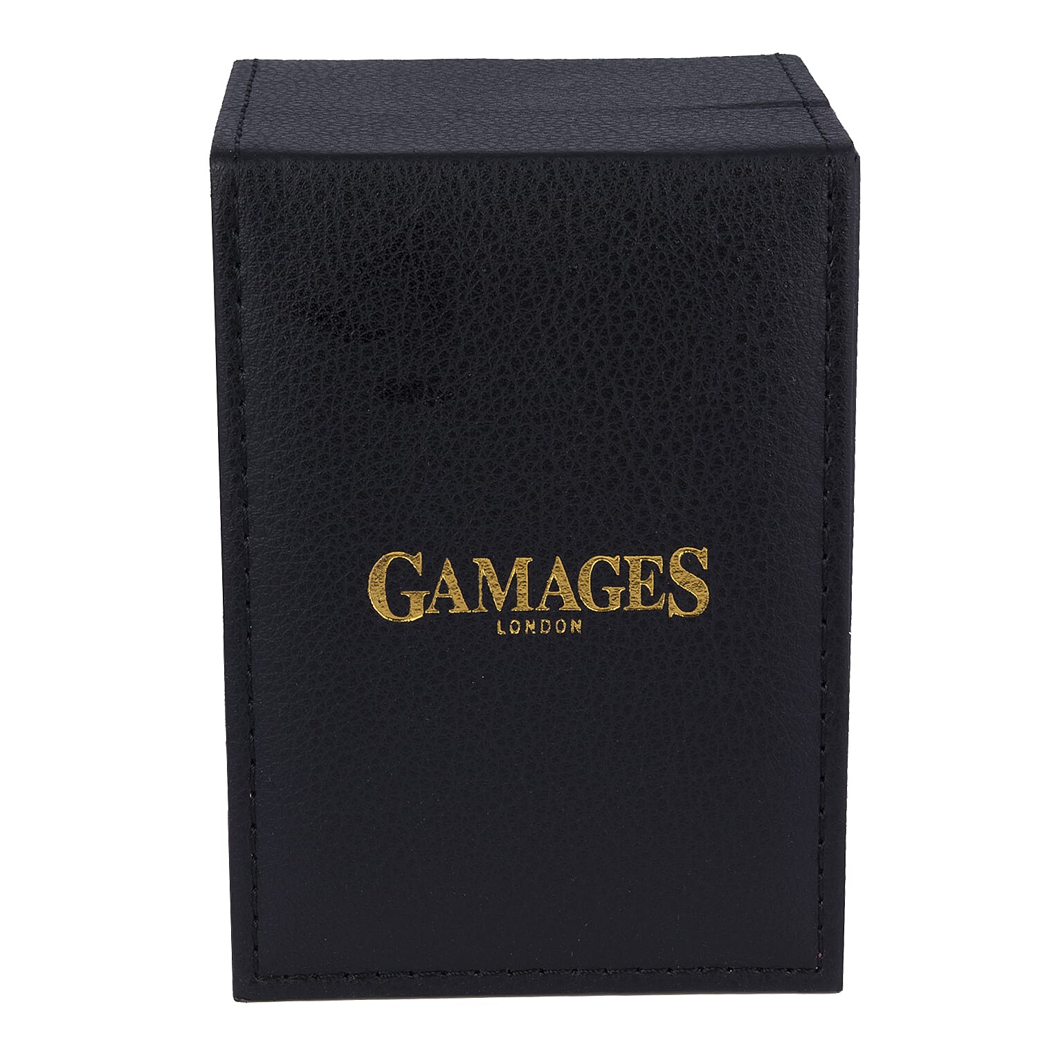 GAMAGES OF LONDON Limited Edition Hand Assembled Conquerer Red Dial Water Resistant Watch in Black Colour Chain Strap