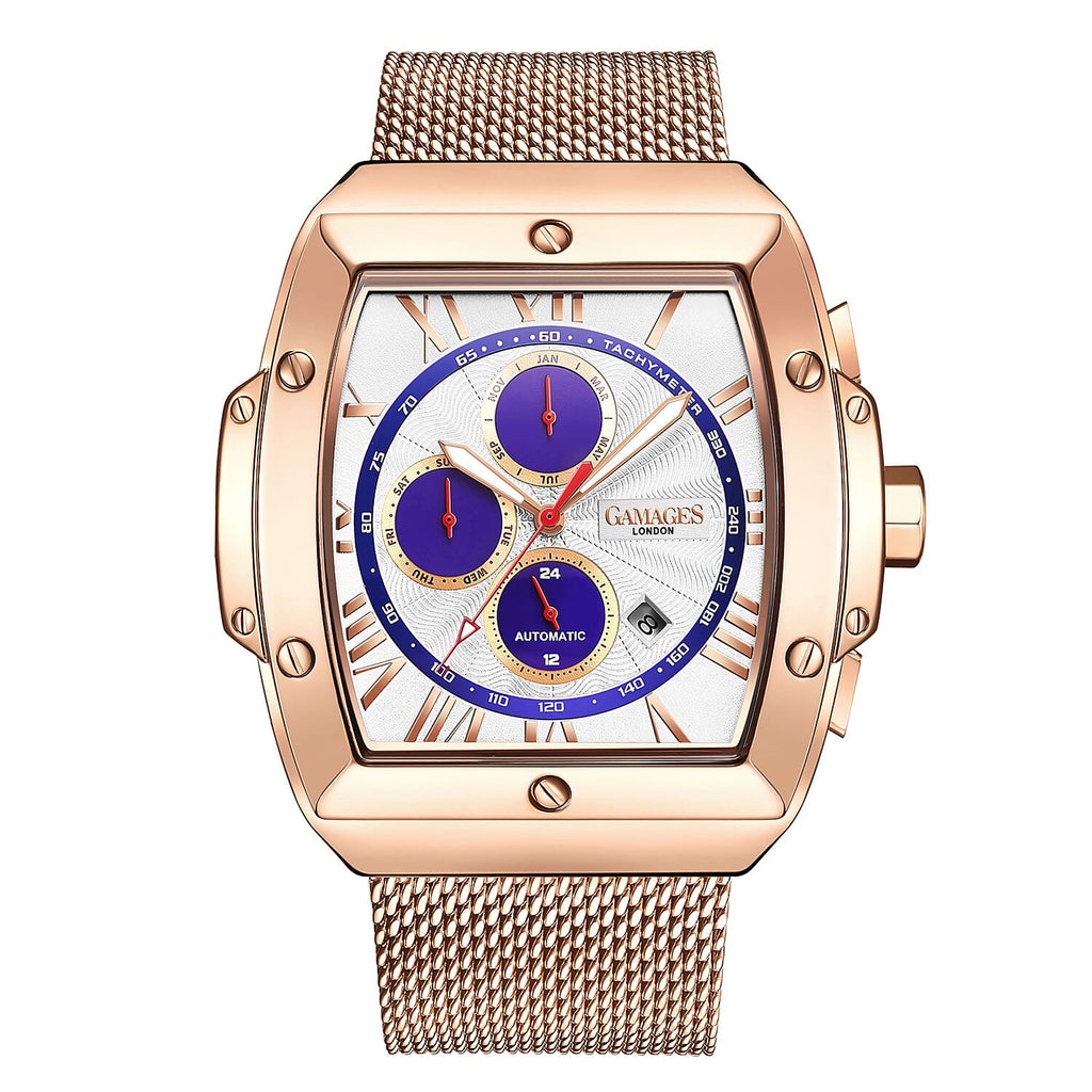 GAMAGES OF LONDON Limited Edition Hand Assembled Eminence Automatic Rose