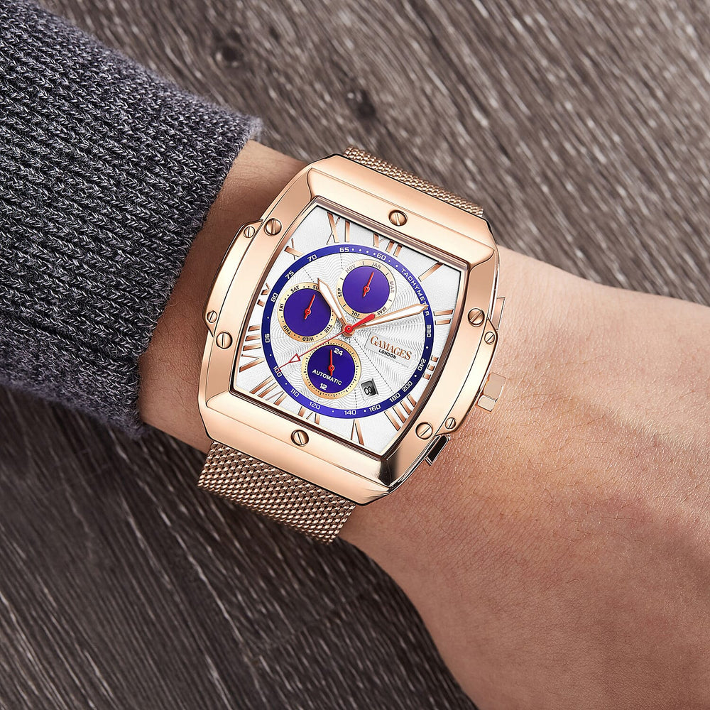 GAMAGES OF LONDON Limited Edition Hand Assembled Eminence Automatic Rose