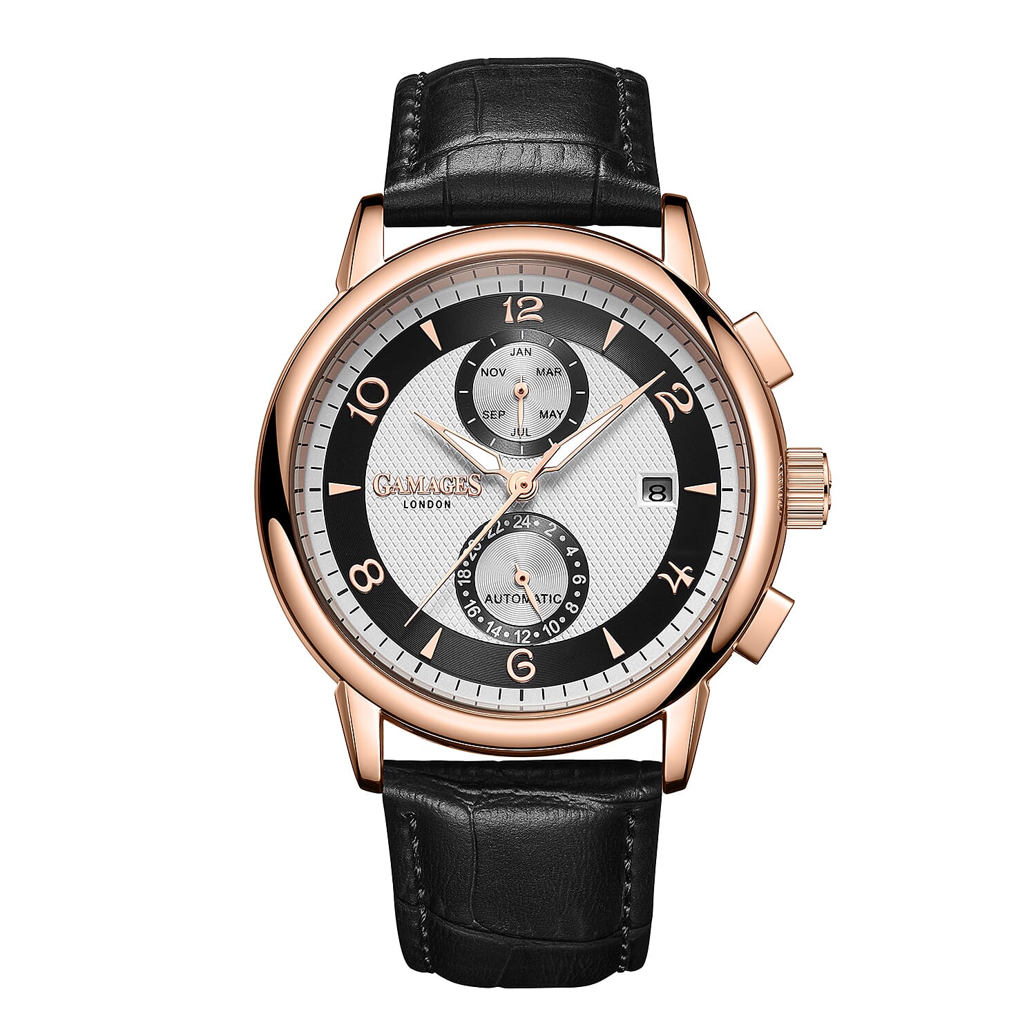 GAMAGES OF LONDON Limited Edition Hand Assembled Mystique Automatic Silver