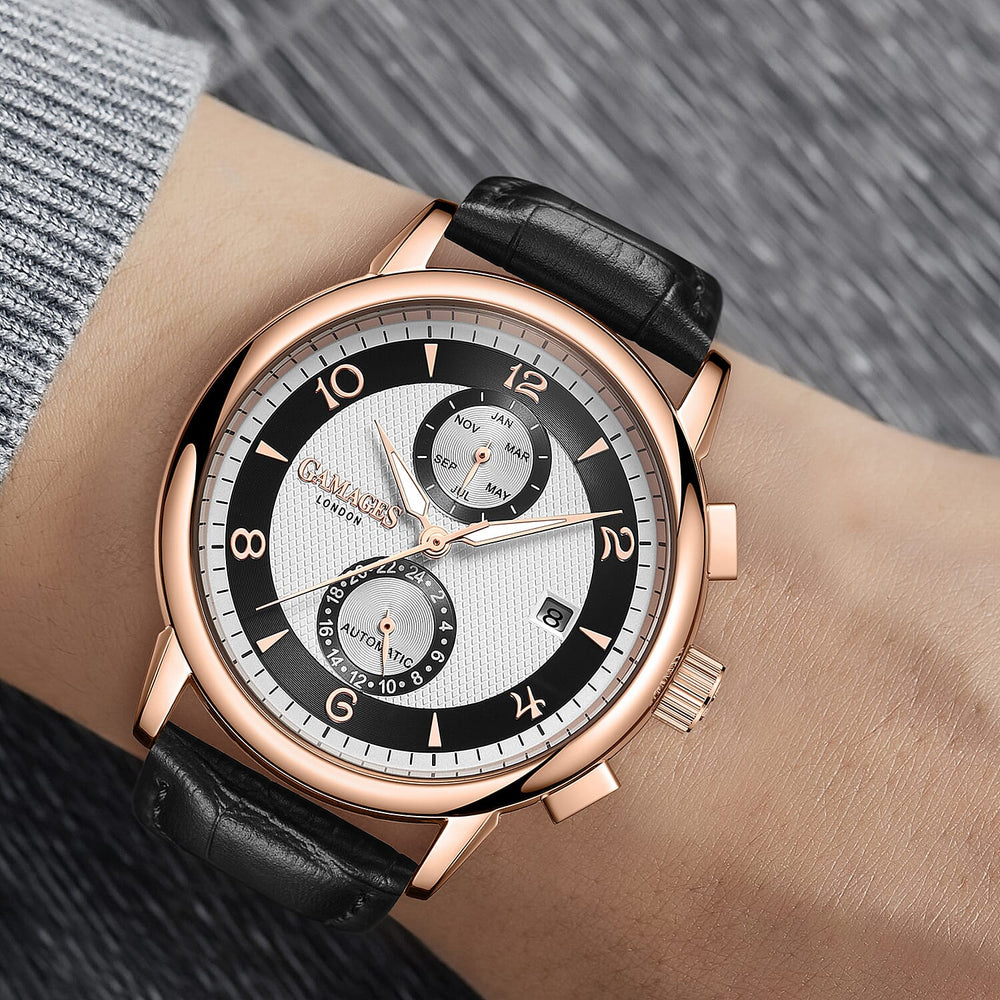 GAMAGES OF LONDON Limited Edition Hand Assembled Mystique Automatic Silver