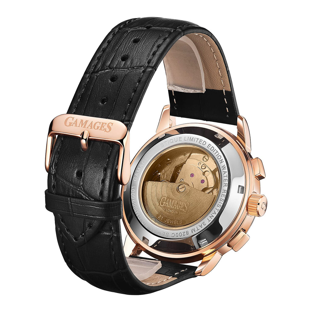 GAMAGES OF LONDON Limited Edition Hand Assembled Mystique Automatic Silver