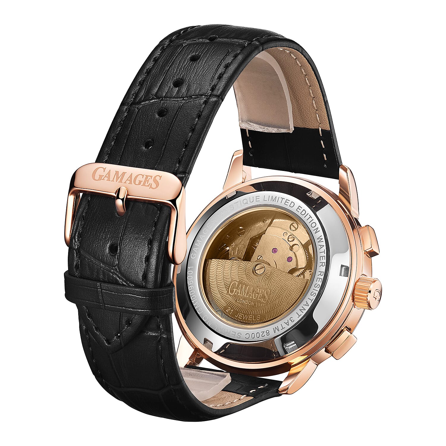 GAMAGES OF LONDON Limited Edition Hand Assembled Mystique Automatic Silver