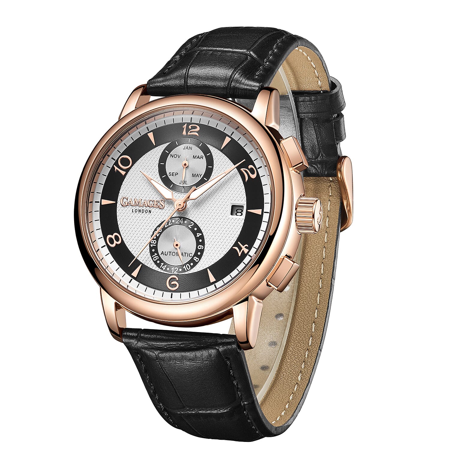 GAMAGES OF LONDON Limited Edition Hand Assembled Mystique Automatic Silver