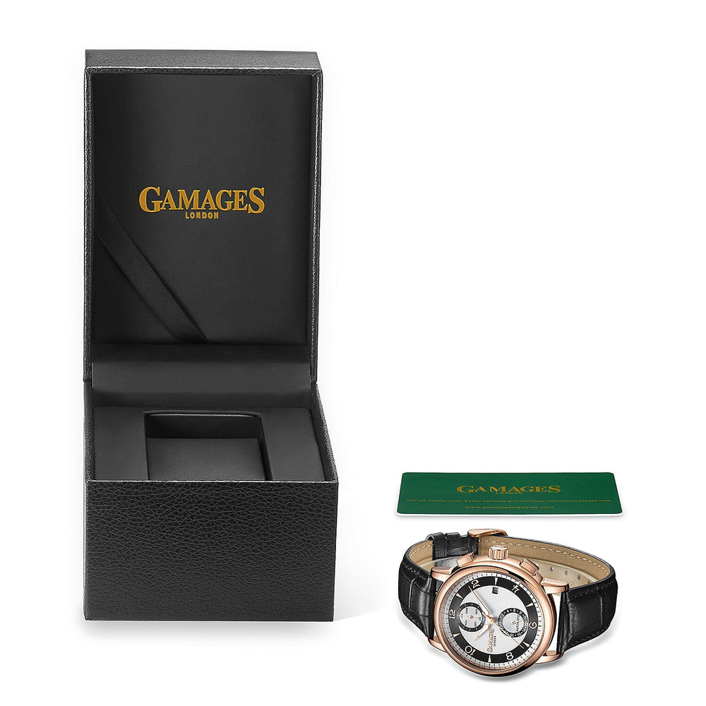 GAMAGES OF LONDON Limited Edition Hand Assembled Mystique Automatic Silver