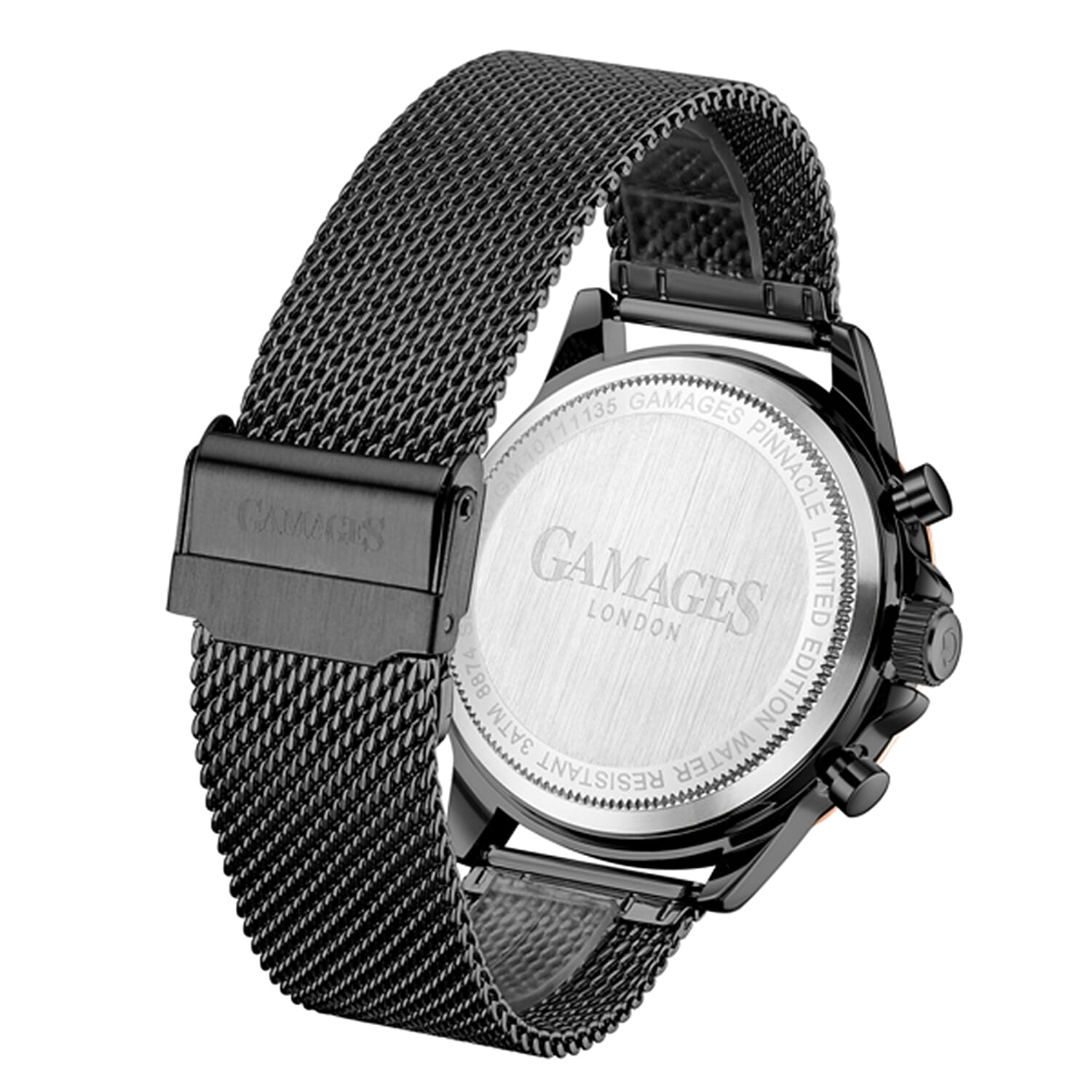 GAMAGES OF LONDON Limited Edition Hand Assembled Pinnacle Automatic Black
