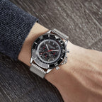 GAMAGES OF LONDON Limited Edition Hand Assembled Sports Racer Automatic Steel