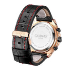 GAMAGES OF LONDON Limited Edition Hand Assembled Vessel Automatic Watch in Black