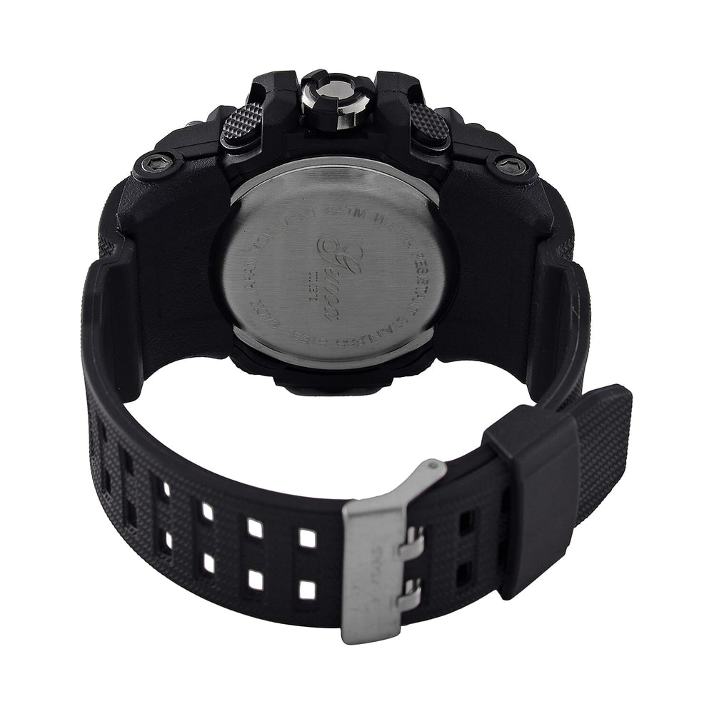 GENOA TIME V2, PC21S Japan movement 5ATM Watch - Black
