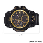 GENOA TIME V2, PC21S Japan movement 5ATM Watch - Black