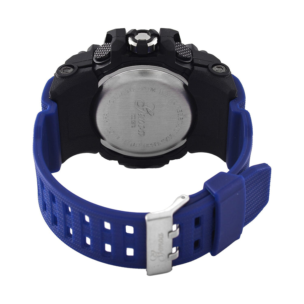 GENOA TIME V2, PC21S Japan movement 5ATM Watch - Blue