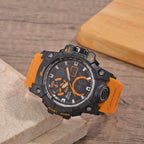 GENOA TIME V2, PC21S Japan movement 5ATM Watch - Orange