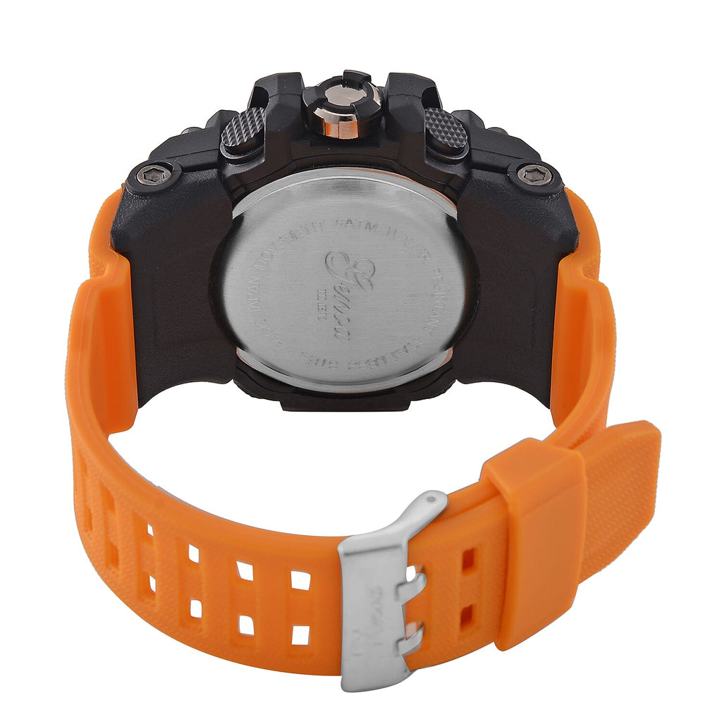 GENOA TIME V2, PC21S Japan movement 5ATM Watch - Orange