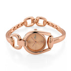 GENOA TIME V2 Sunshine Series Quartz PC21S 3ATM WR Rose Gold Dial & Rose Gold Case Ladies Watch with Rose Gold Strap