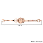 GENOA TIME V2 Sunshine Series Quartz PC21S 3ATM WR Rose Gold Dial & Rose Gold Case Ladies Watch with Rose Gold Strap